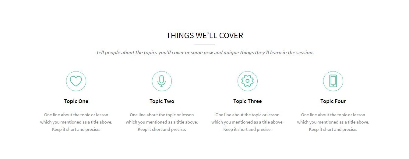 Ultimate Addons - A trendy use of info boxes in a template